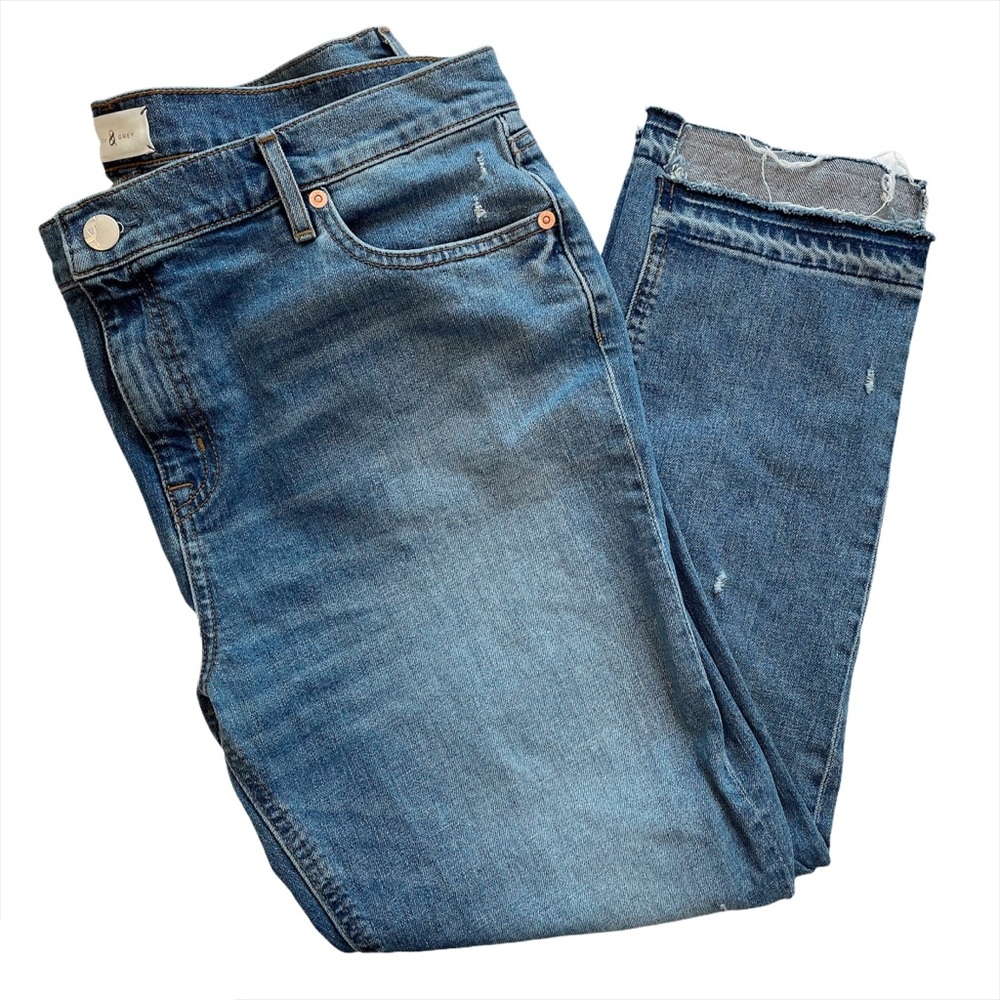 Lou & Grey Ankle Jeans Blue Size 33